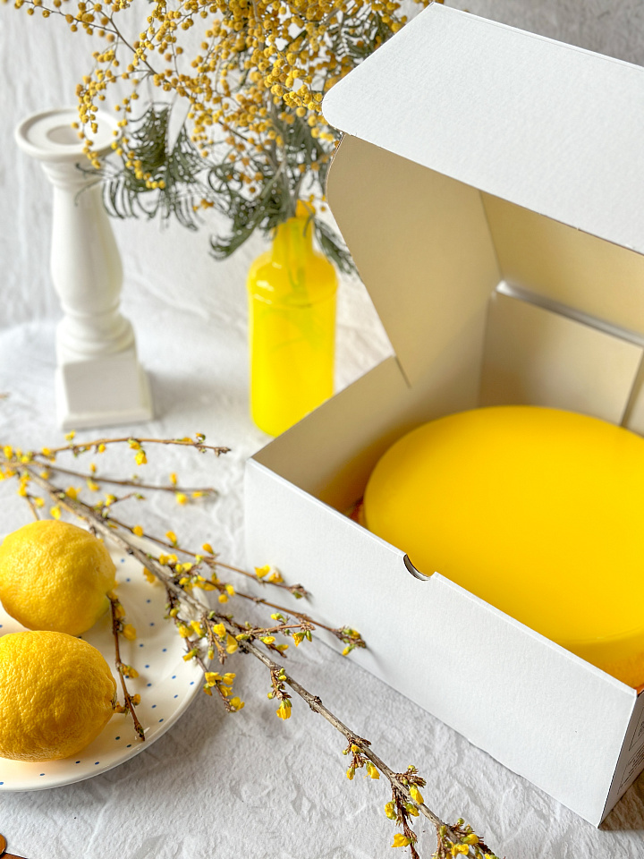 Торт «Лимонный с жасмином»